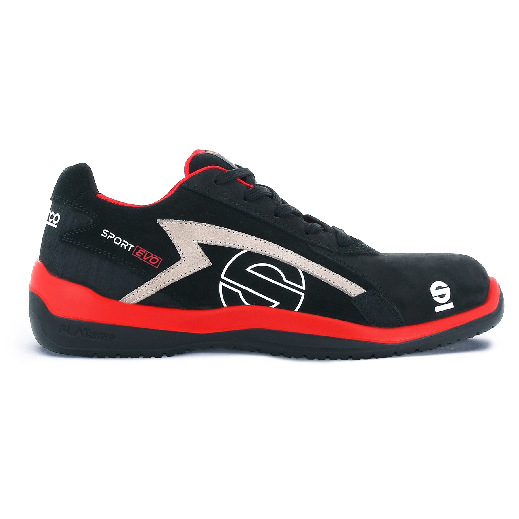 zapato seguridad sport evo donington 07516-rsnr sparco hombre s3
