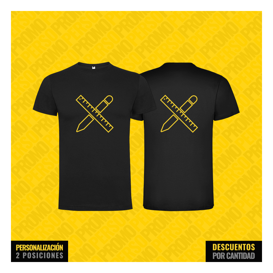 CAMISETA PERSONALIZADA 2 POSICIONES DOGO PREMIUM 6502 ROLY - PERSOPROMO