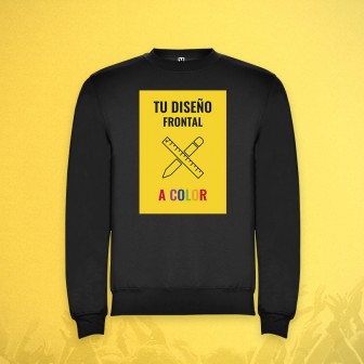 SUDADERA BÁSICA PAELLAS ONTINYENT PERSONALIZADA A 1 CARA Y TODO COLOR