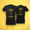 CAMISETA PREMIUM PAELLAS UNIVERSITARIAS PERSONALIZADA A 2 CARAS Y 1 COLOR