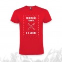 CAMISETA BÁSICA PAELLAS UNIVERSITARIAS PERSONALIZADA A 1 CARA Y 1 COLOR